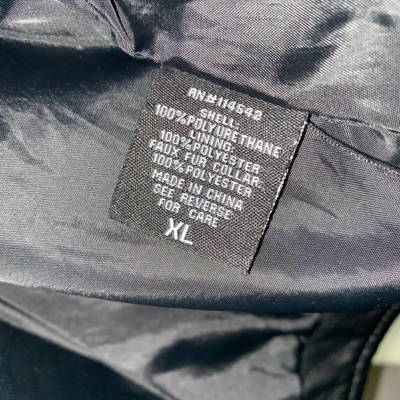 vegan leather jacket - Picture 4 of 5